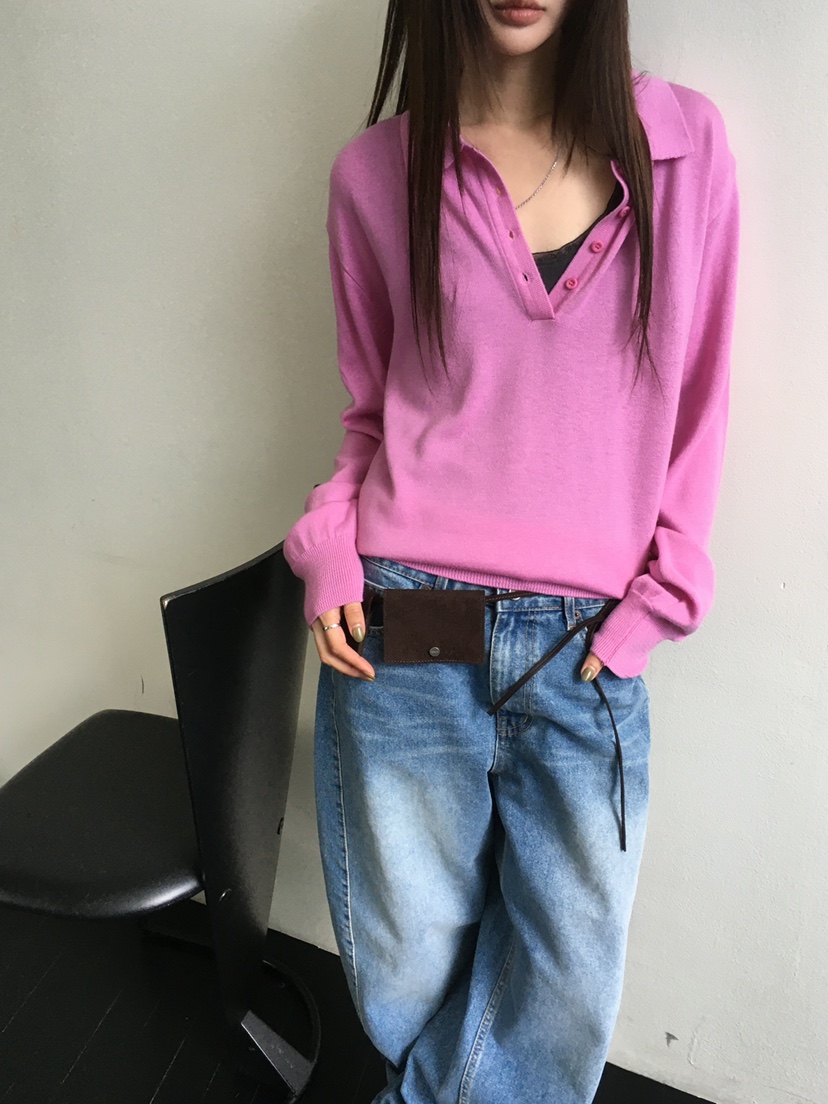 MINIMUZE東大門代購女裝新款時尚真品推薦職業針織衫紐扣MINIMUZE針織衫