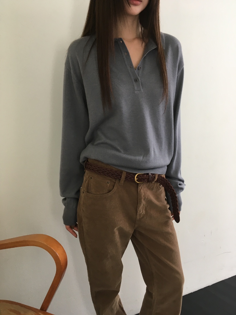 MINIMUZE東大門代購女裝新款時尚真品推薦職業針織衫紐扣MINIMUZE針織衫圖色7