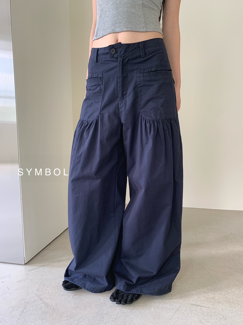 SYMBOL東大門代購女裝新款人氣時尚休閑26春夏職業休閑褲SYMBOL休閑褲