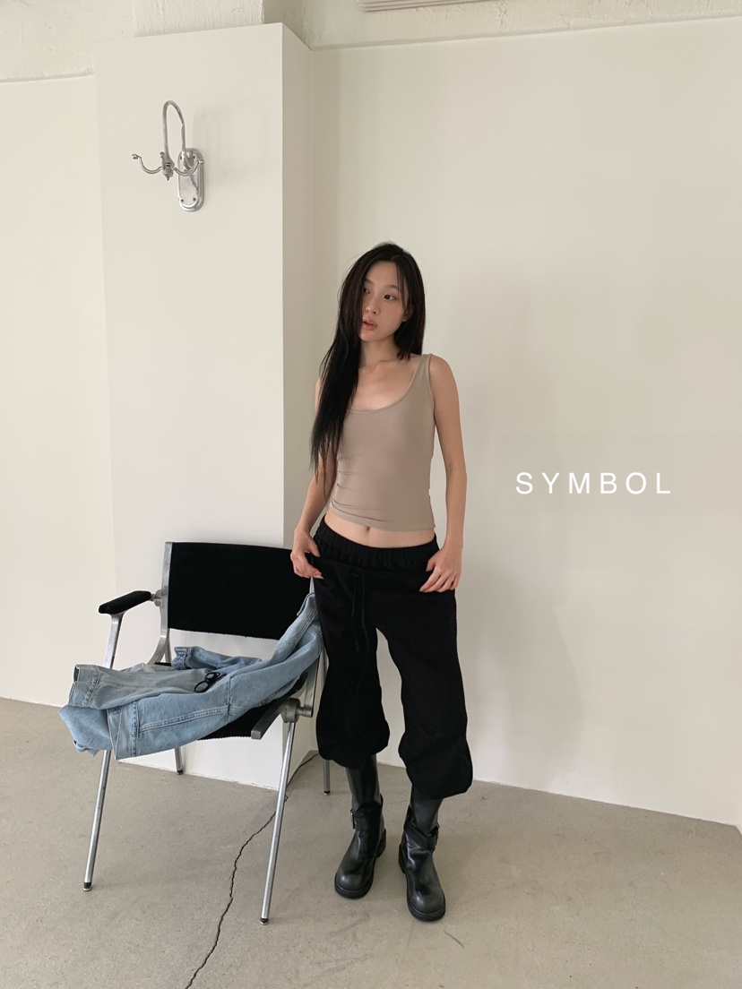 SYMBOL東大門實拍女裝新品人氣時尚真品職業熱賣吊帶背心SYMBOL吊帶/背心