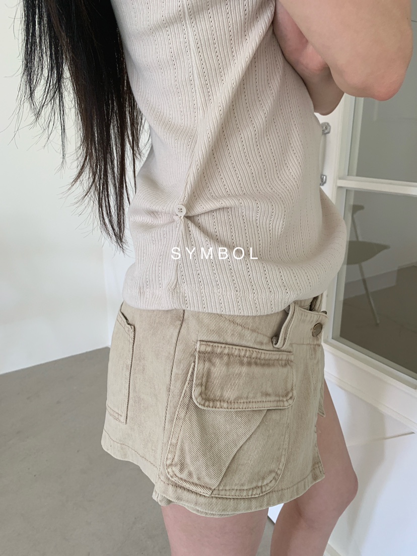 SYMBOL東大門代購女裝新品真品休閑時尚吊帶背心蕾絲雙層SYMBOL吊帶/背心