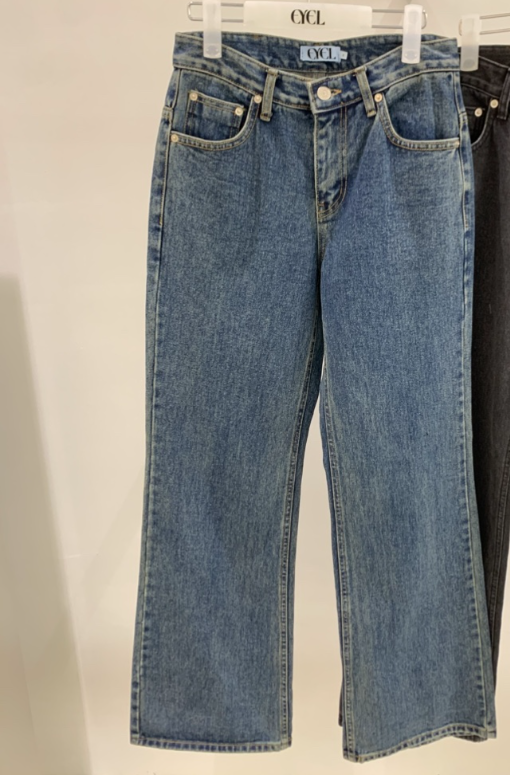 EYEL東大門實拍女裝新款真品時尚休閑職業人氣26秋季牛仔褲EYEL牛仔褲圖色1