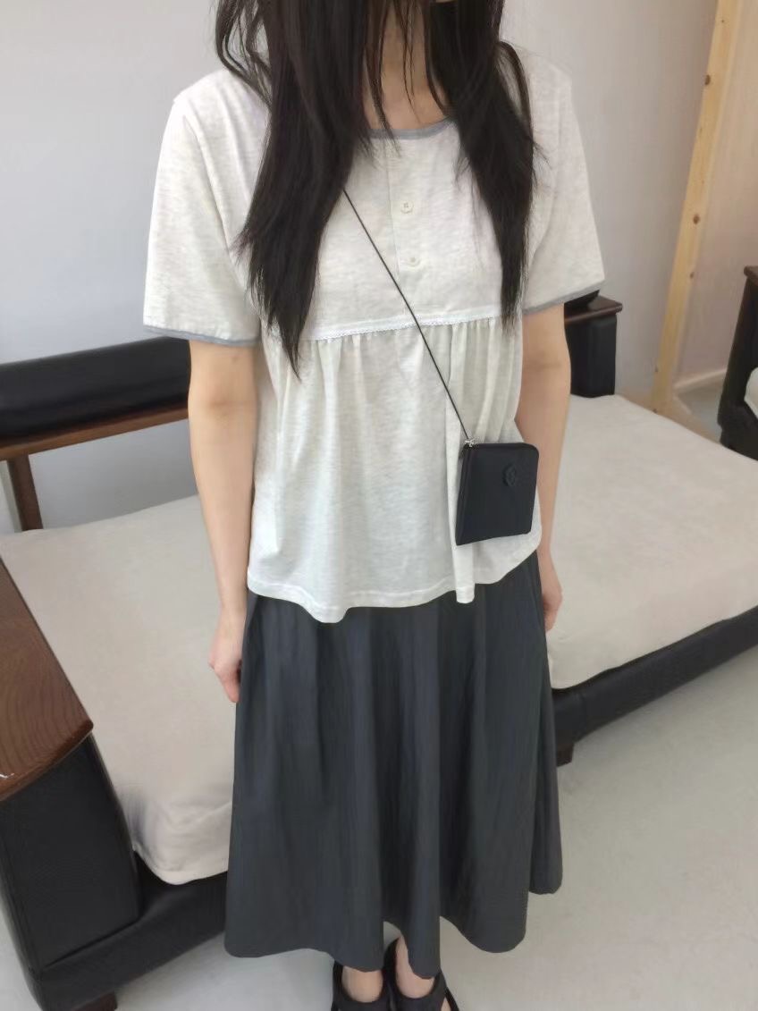 OPENSTANCE東大門直郵女士新品真品職業26秋季熱賣休閑T恤OPENSTANCET恤