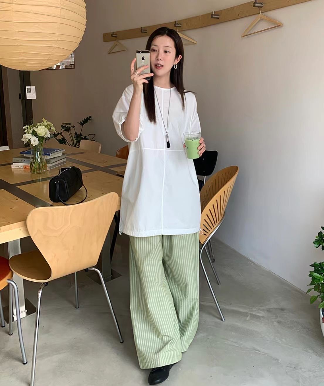 OPENSTANCE東大門實拍女士新款人氣職業熱賣休閑襯衫蕾絲衫OPENSTANCE襯衫/蕾絲衫