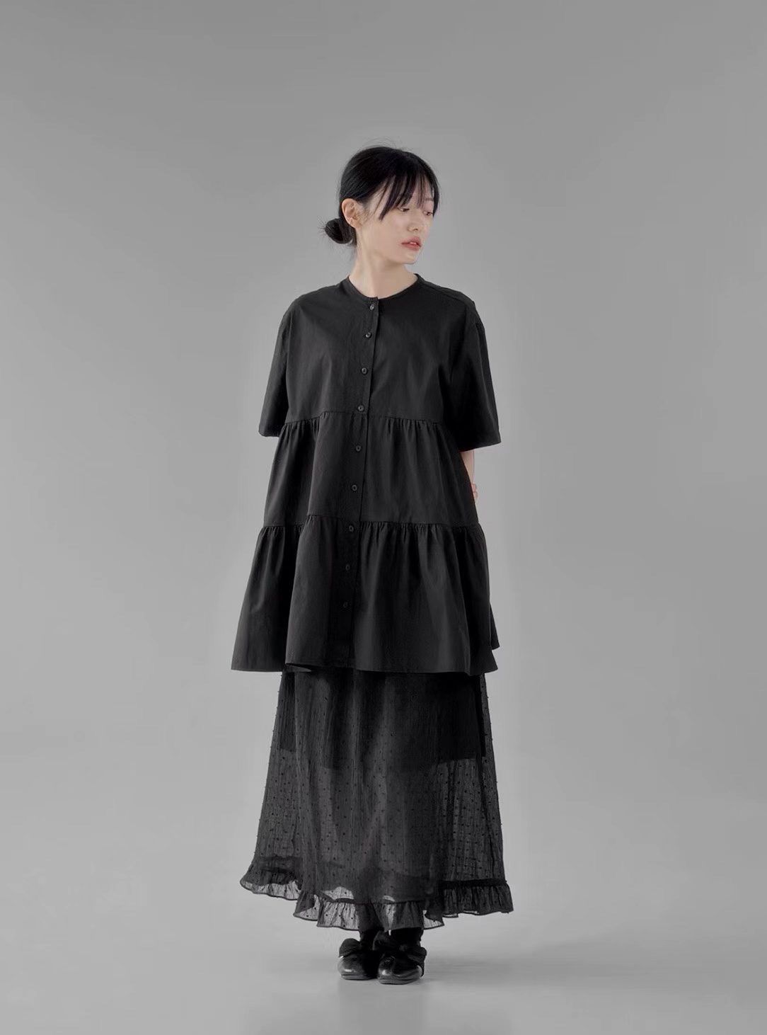 OPENSTANCE東大門直郵女士新品人氣熱賣真品休閑襯衫蕾絲衫OPENSTANCE襯衫/蕾絲衫