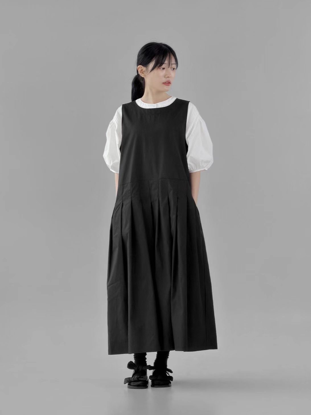 OPENSTANCE韓國代購女裝新款真品人氣時尚職業休閑連衣裙OPSOPENSTANCE連衣裙