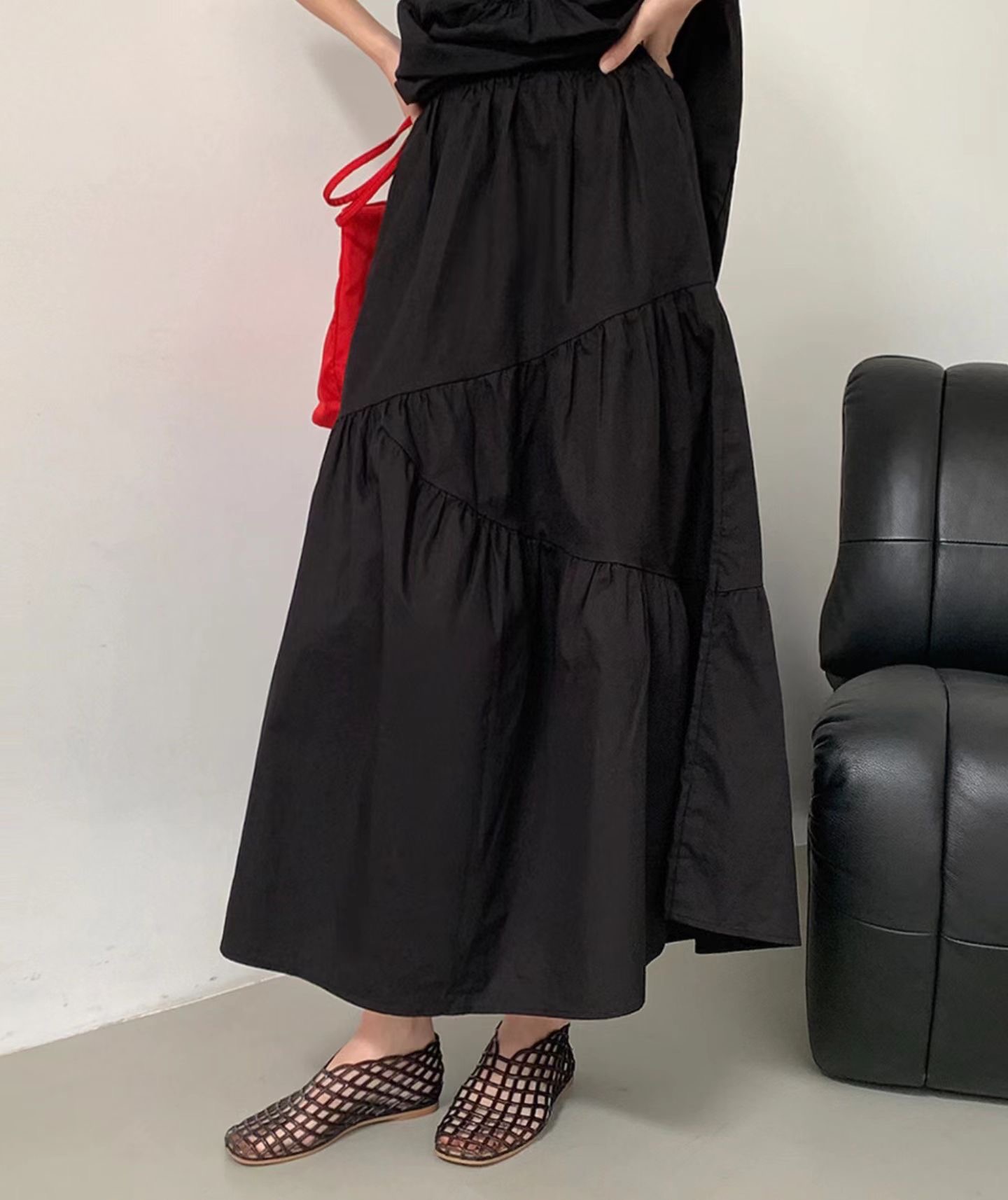 OPENSTANCE東大門直郵女士新品推薦職業時尚26秋季休閑長裙OPENSTANCE長裙