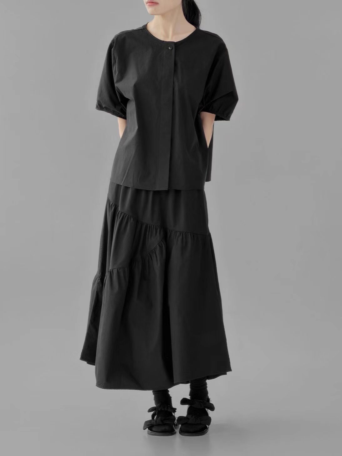 OPENSTANCE東大門直郵女士新品推薦職業時尚26秋季休閑長裙OPENSTANCE長裙圖色2