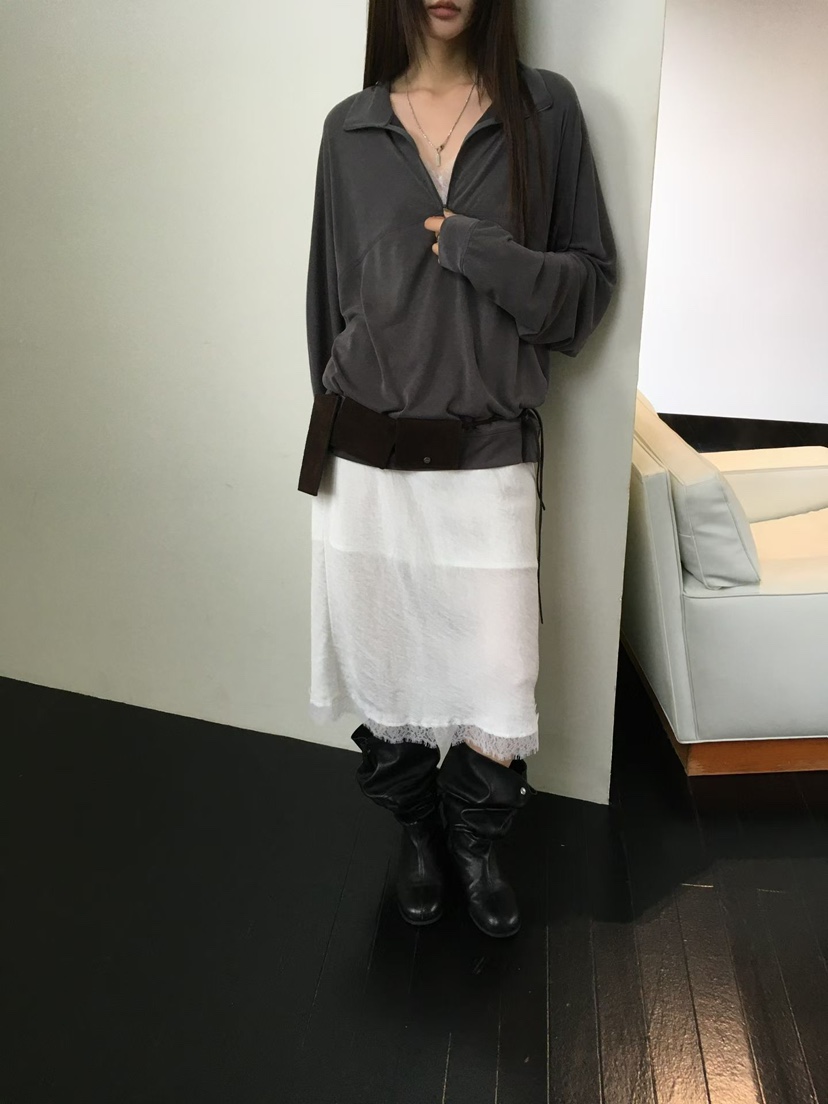 MINIMUZE東大門代購女裝新品職業真品半身裙中短裙不含腰帶MINIMUZE半身裙/中短裙