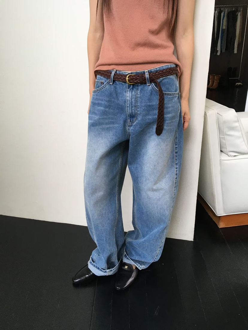 MINIMUZE東大門代購女士新款真品26秋季推薦熱賣休閑牛仔褲MINIMUZE牛仔褲