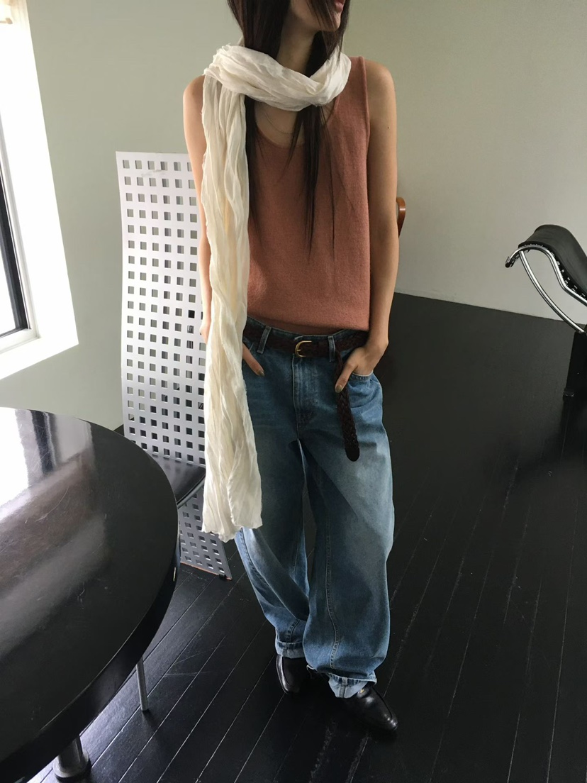 MINIMUZE東大門代購女士新款真品26秋季推薦熱賣休閑牛仔褲MINIMUZE牛仔褲