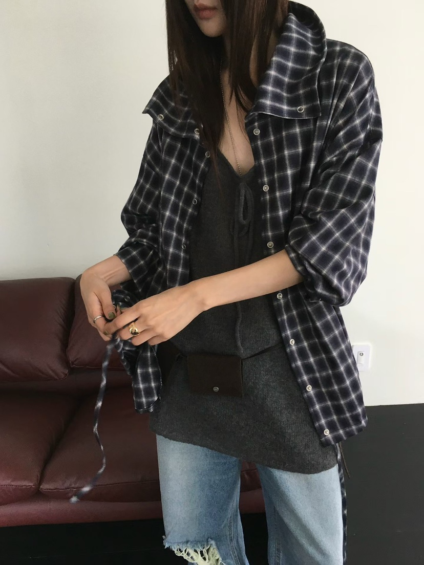 MINIMUZE韓國直郵女裝新品職業推薦熱賣襯衫蕾絲衫不含內搭MINIMUZE襯衫/蕾絲衫
