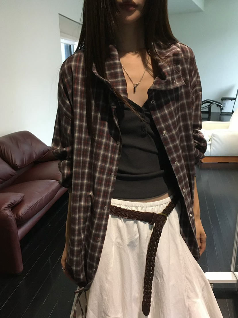 MINIMUZE韓國直郵女裝新品職業推薦熱賣襯衫蕾絲衫不含內搭MINIMUZE襯衫/蕾絲衫圖色2