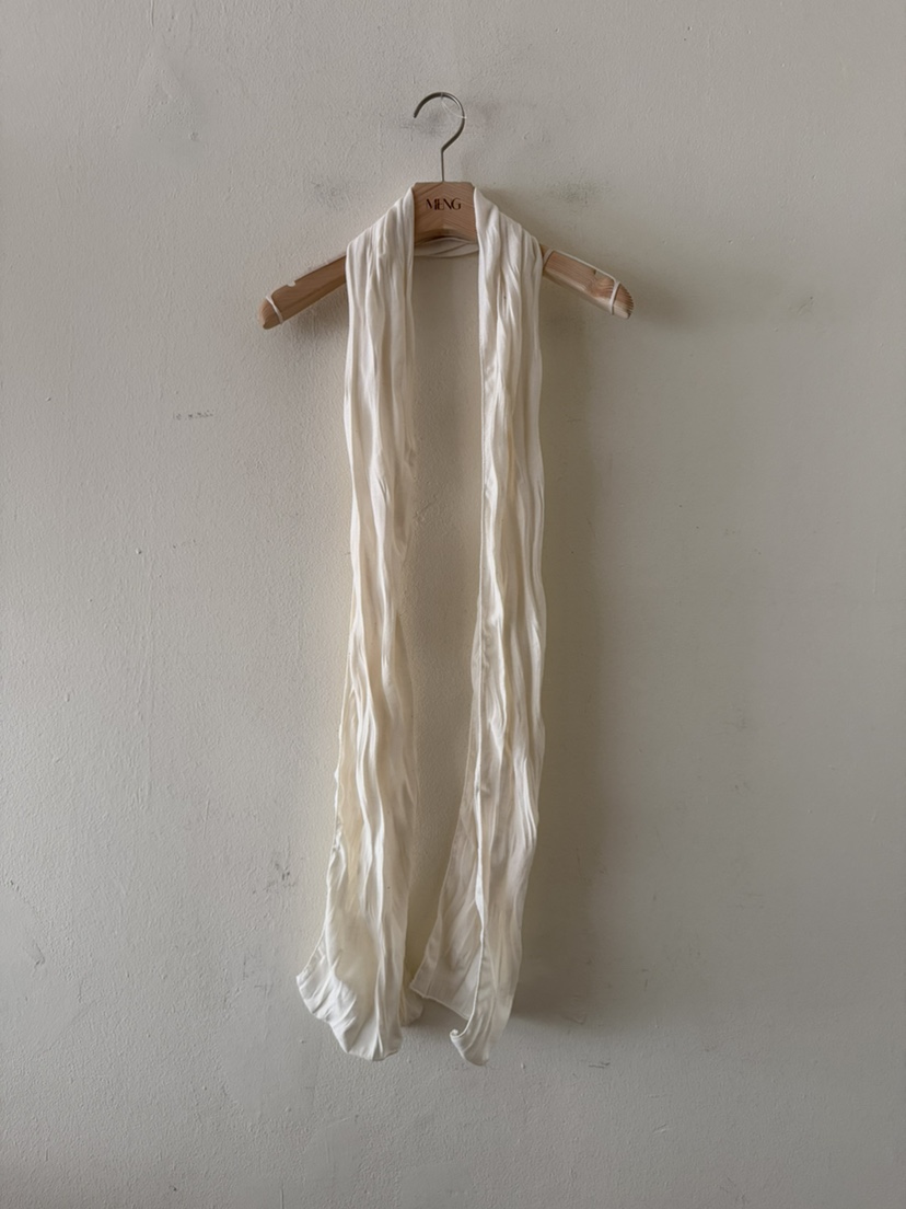 MENG東大門代購女士新款職業休閑真品推薦圍巾披肩褶皺圍巾MENG圍巾/披肩圖色2
