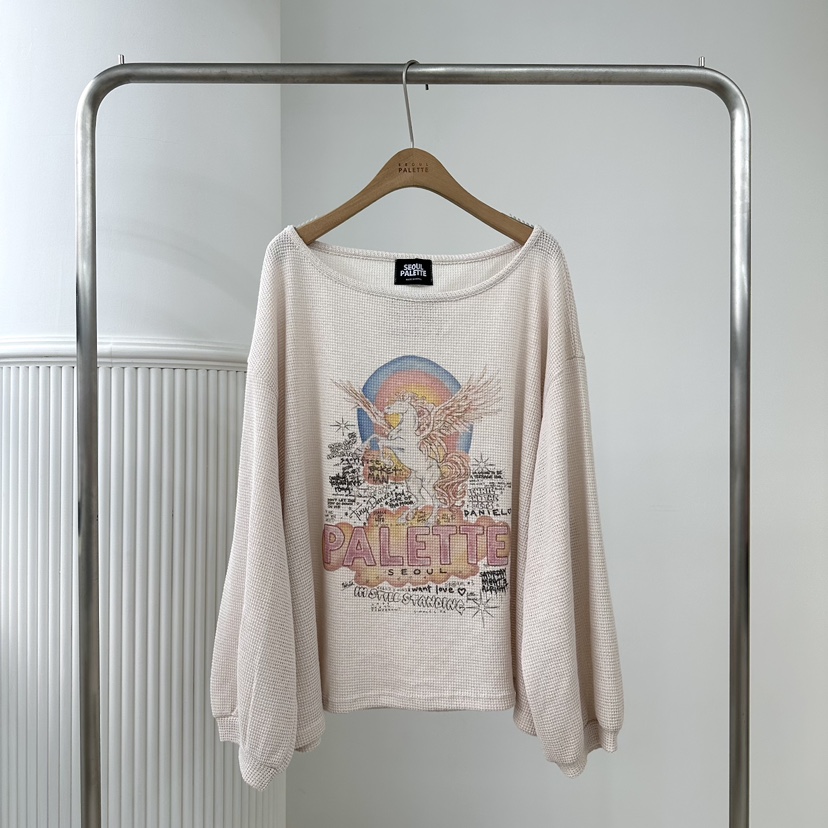 PALETTE-Q東大門代購女裝新品休閑時尚人氣推薦熱賣衛衣PALETTE-Q衛衣圖色2