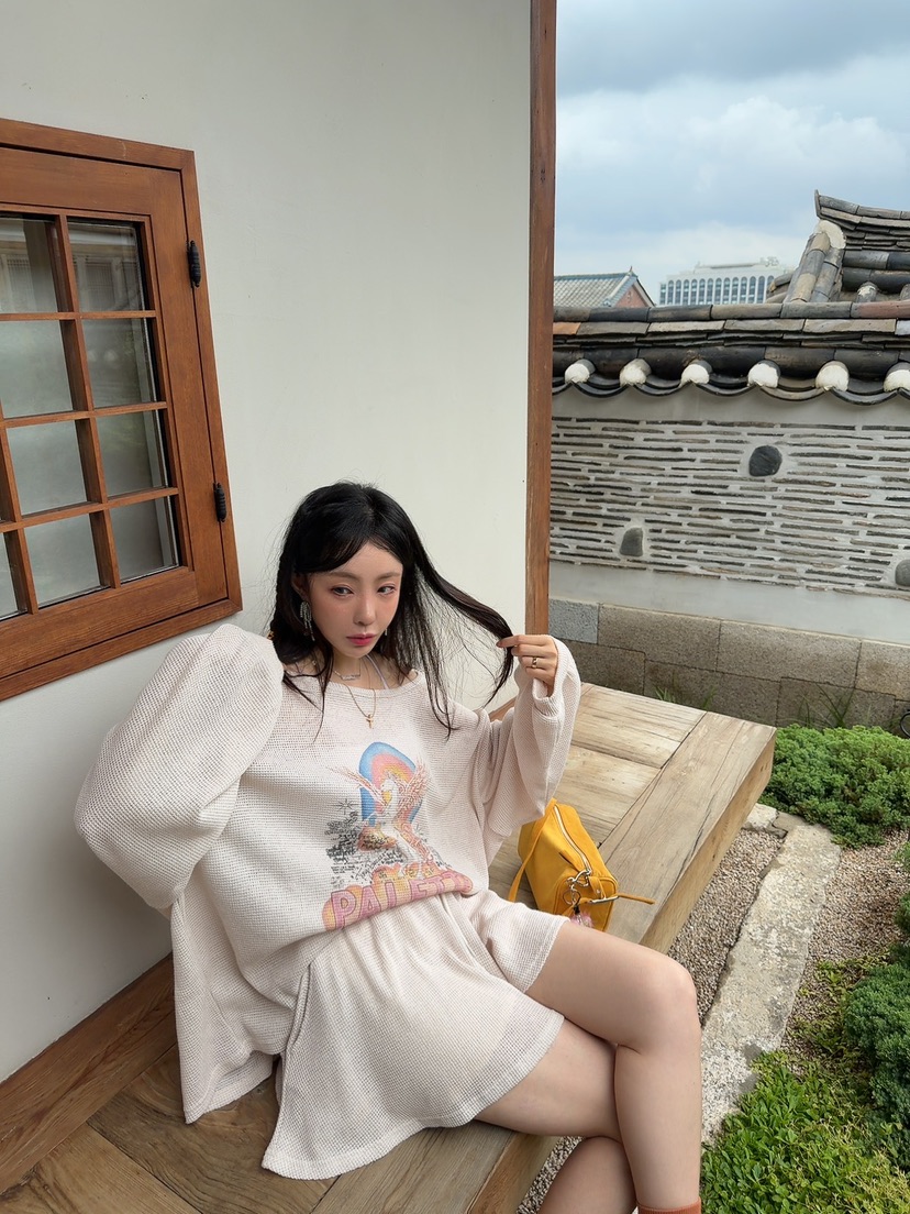 PALETTE-Q韓國代購女裝新品26夏季真品休閑熱賣裙褲針織裙PALETTE-Q裙褲