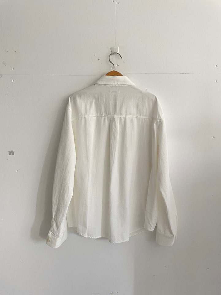 BLEECKER東大門直郵女裝新款休閑人氣26夏季襯衫蕾絲衫口袋BLEECKER襯衫/蕾絲衫