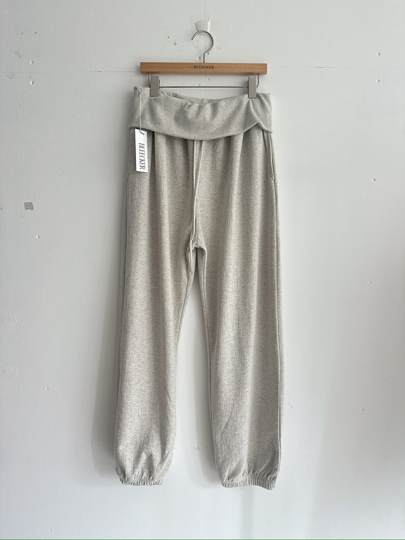 BLEECKER東大門實拍女士新品26夏季時尚人氣推薦休閑褲鏤空BLEECKER休閑褲圖色1