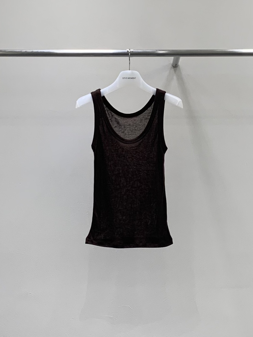 LOVE MOMENT東大門直郵女士新品人氣熱賣推薦26夏季吊帶背心LOVE MOMENT吊帶/背心圖色3棕色
