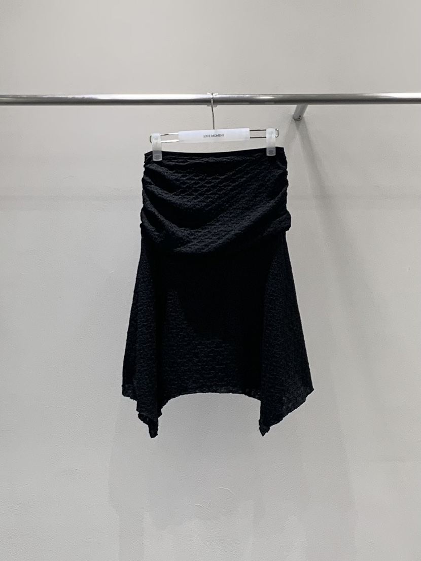 LOVE MOMENT東大門代購女士新品推薦半身裙中短裙荷葉邊LOVE MOMENT半身裙/中短裙圖色2