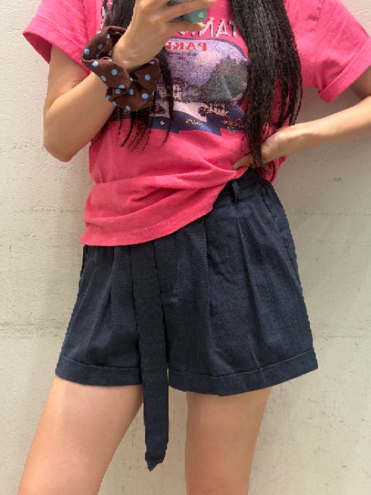 mars東大門代購女裝新品真品熱賣休閑26夏季推薦短褲含腰帶mars短褲
