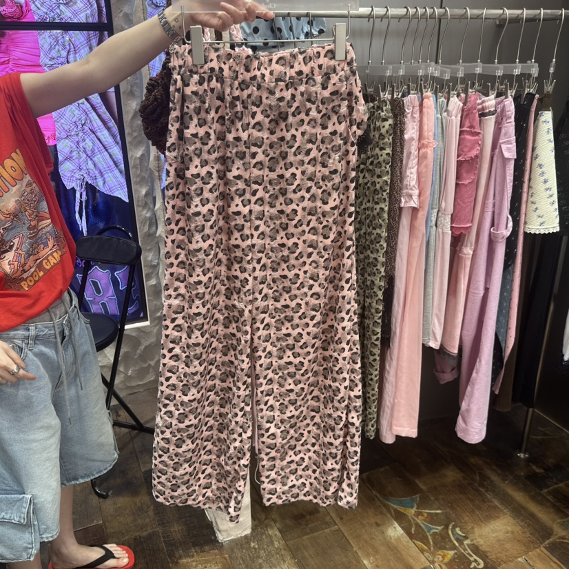 CLODE韓國直郵女士新品休閑人氣熱賣真品套裝屁簾套裝豹紋CLODE套裝