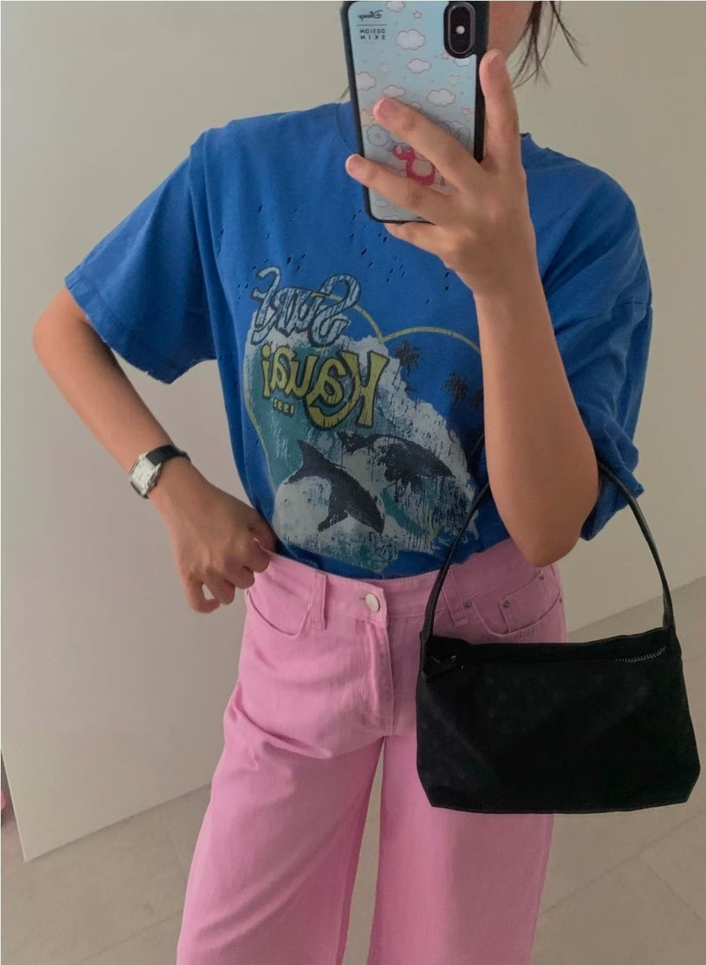 BLOCK東大門代購女裝新品時尚真品人氣休閑26夏季熱賣牛仔褲BLOCK牛仔褲
