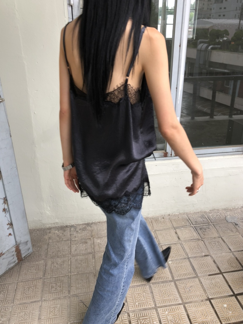 MOVENNE韓國直郵女士新款人氣時尚熱賣真品26夏季吊帶背心蕾絲MOVENNE吊帶/背心