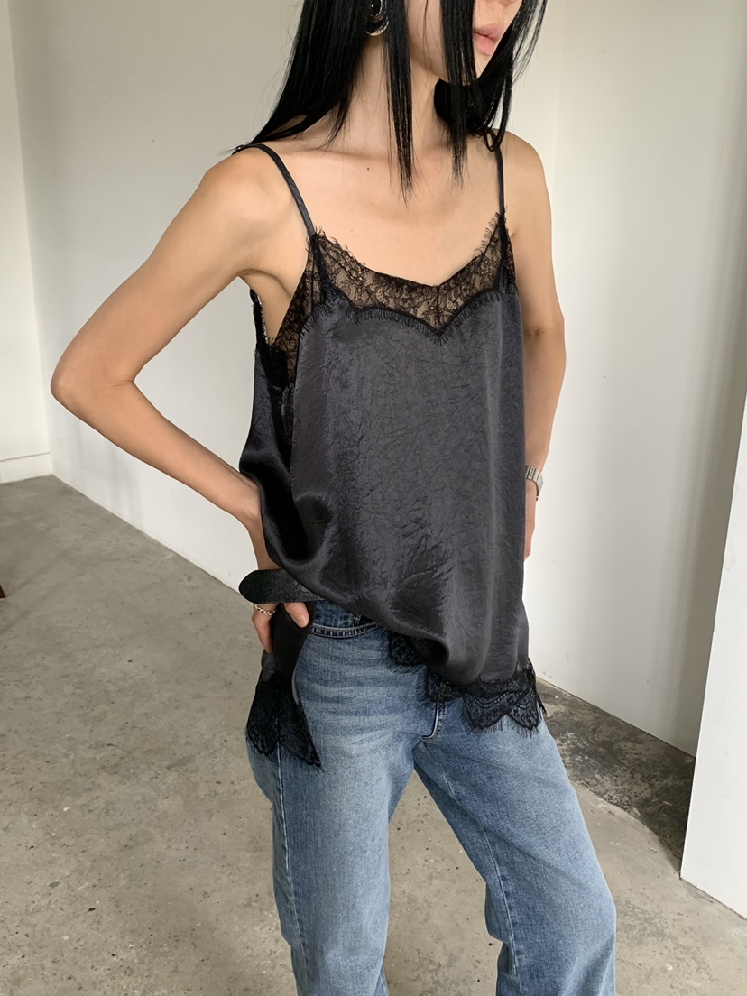 MOVENNE韓國直郵女士新款人氣時尚熱賣真品26夏季吊帶背心蕾絲MOVENNE吊帶/背心