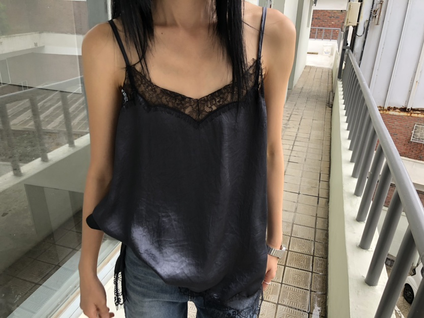 MOVENNE韓國直郵女士新款人氣時尚熱賣真品26夏季吊帶背心蕾絲MOVENNE吊帶/背心