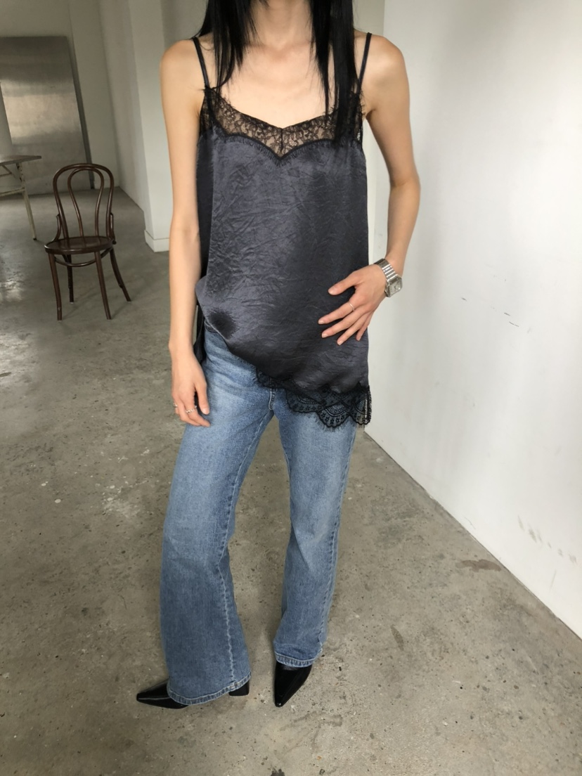 MOVENNE韓國直郵女士新款人氣時尚熱賣真品26夏季吊帶背心蕾絲MOVENNE吊帶/背心
