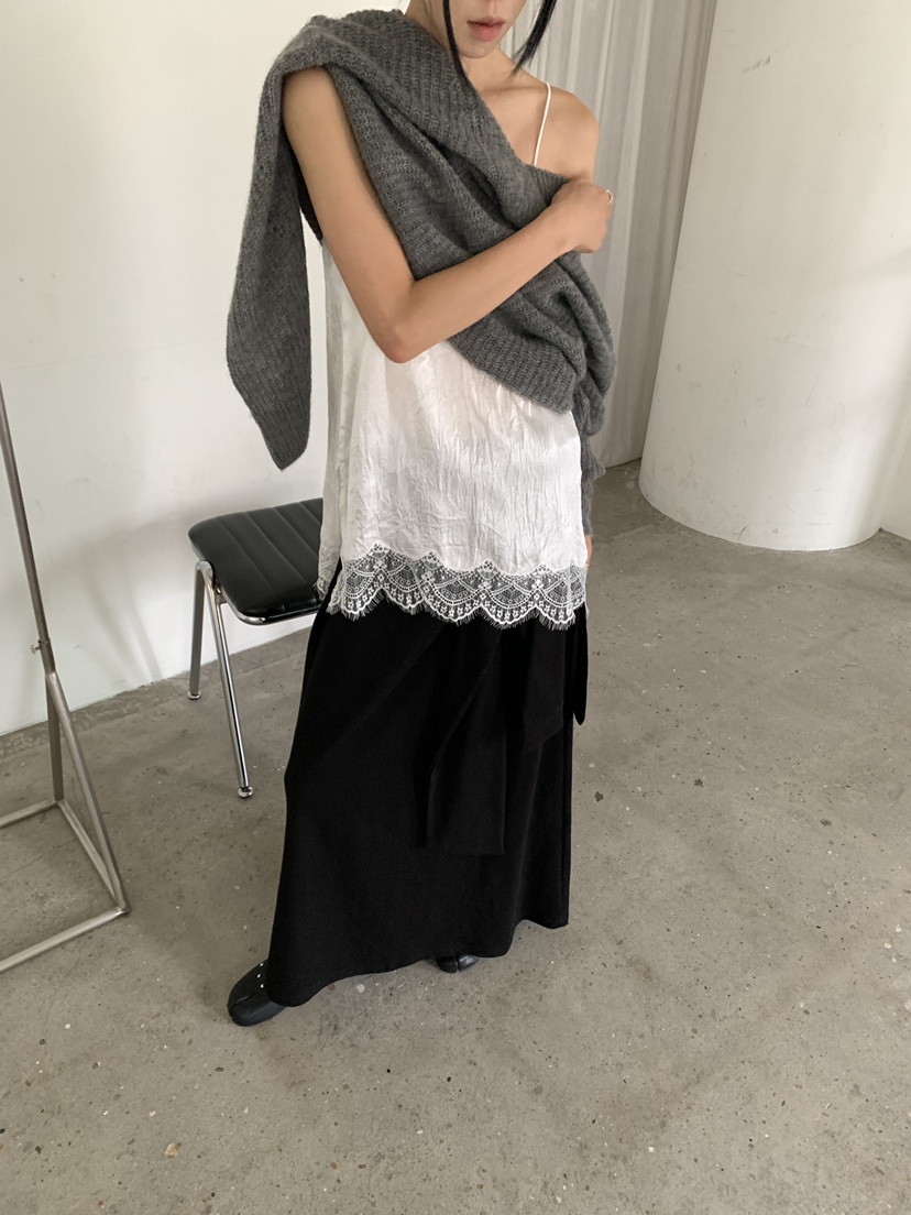 MOVENNE韓國直郵女士新款人氣時尚熱賣真品26夏季吊帶背心蕾絲MOVENNE吊帶/背心