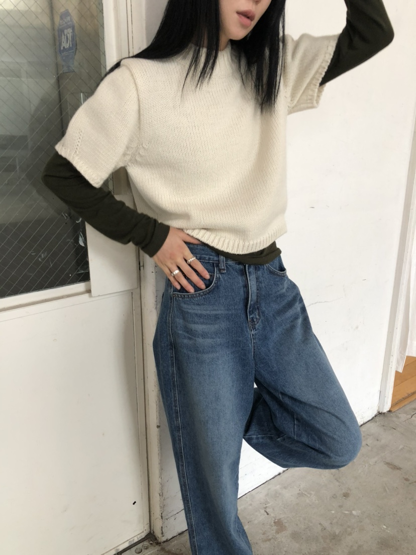 MOVENNE東大門實拍女裝新品熱賣人氣真品推薦時尚26夏季牛仔褲MOVENNE牛仔褲