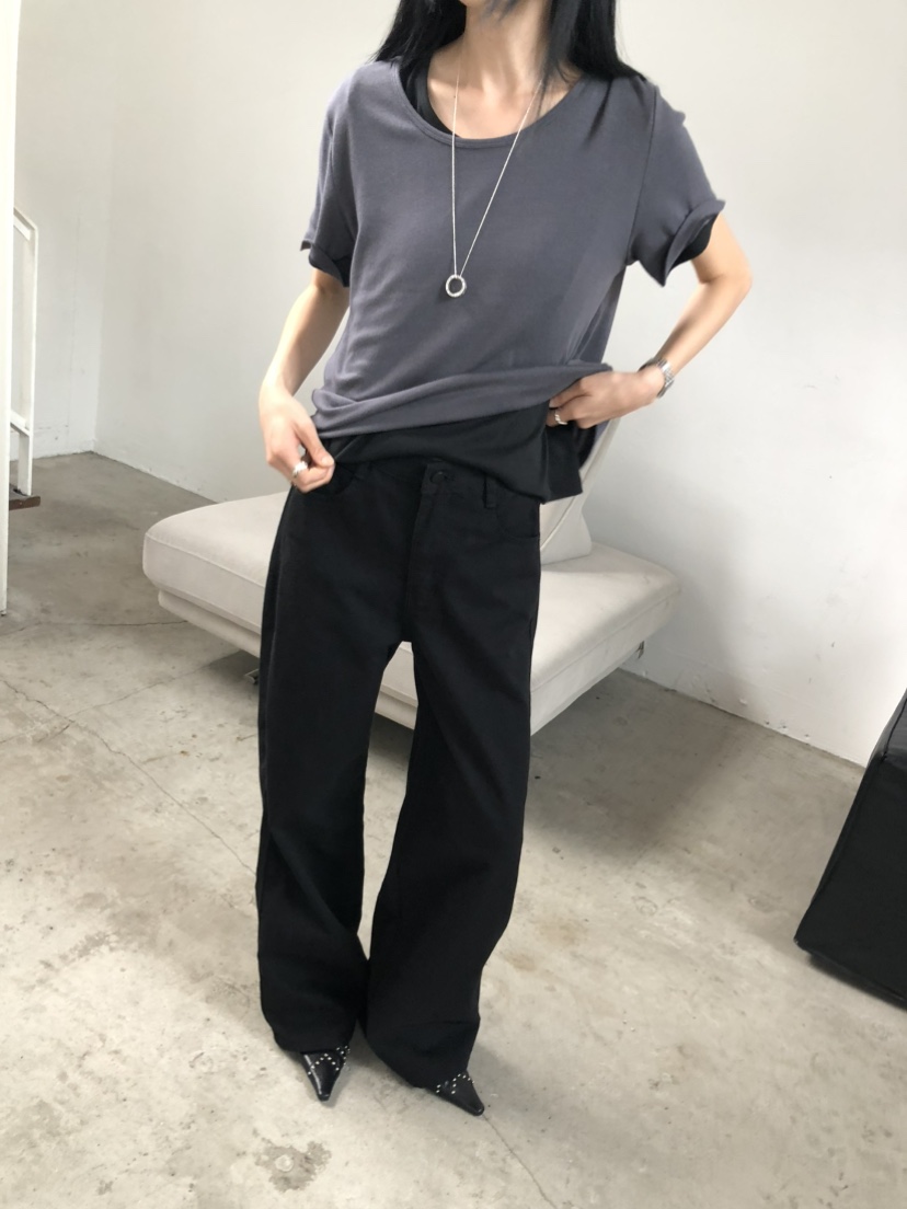 MOVENNE東大門實拍女裝新品熱賣人氣真品推薦時尚26夏季牛仔褲MOVENNE牛仔褲
