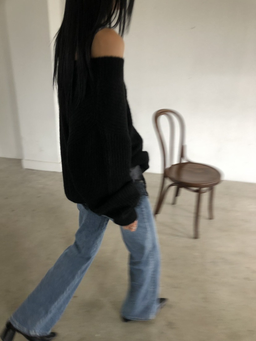 MOVENNE韓國直郵女士新款推薦休閑真品時尚熱賣毛衣馬海毛MOVENNE毛衣
