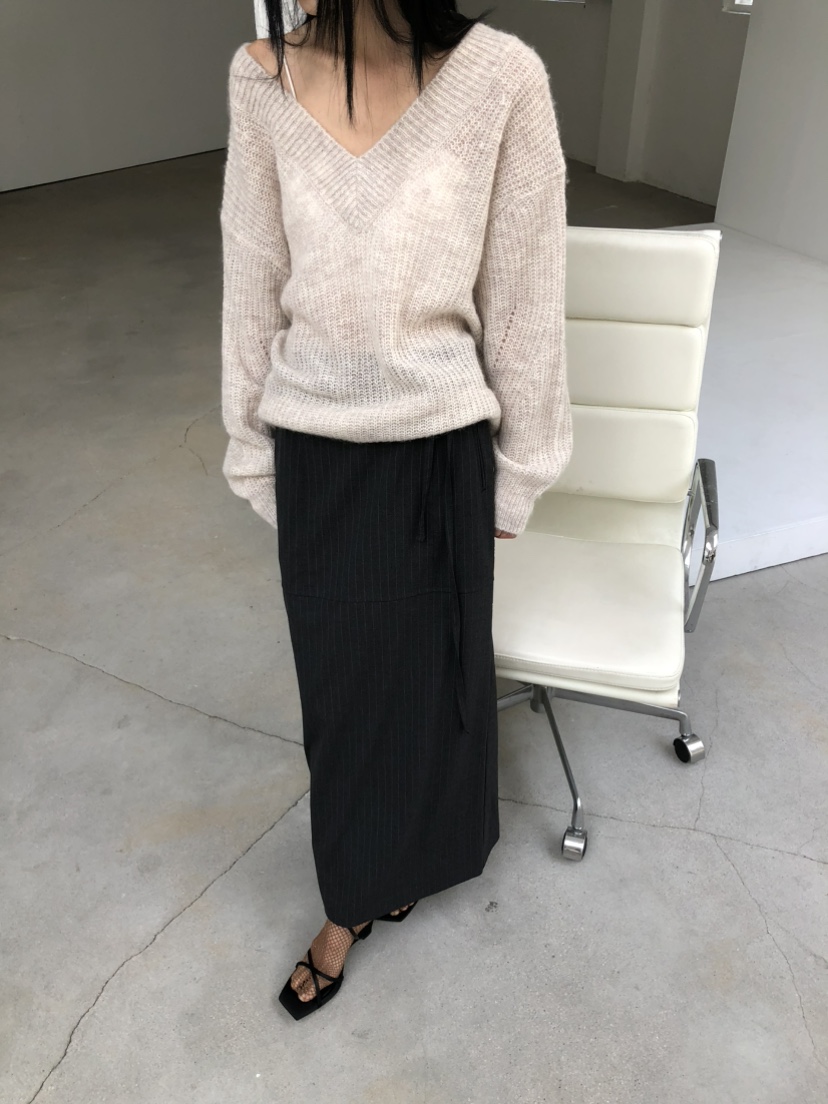 MOVENNE韓國直郵女士新款推薦休閑真品時尚熱賣毛衣馬海毛MOVENNE毛衣