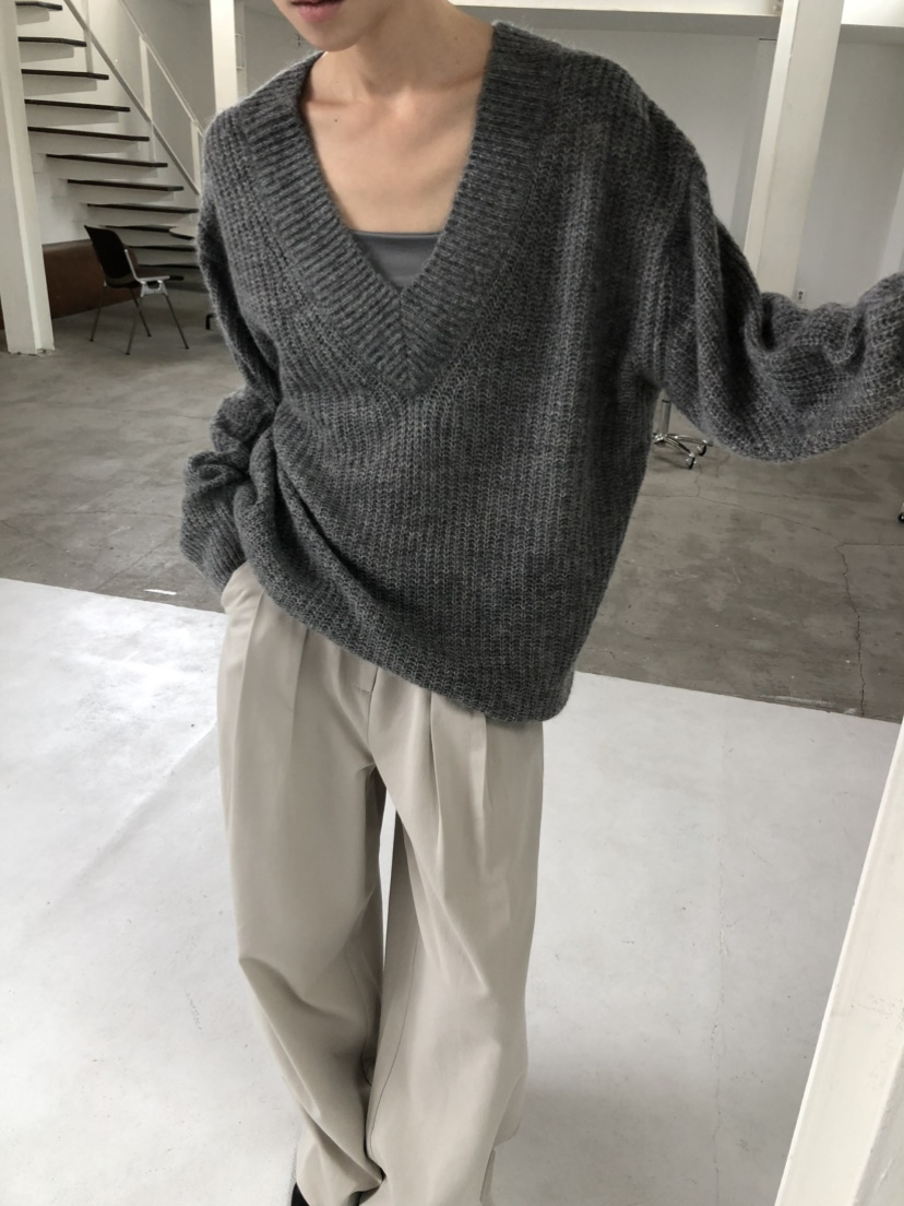 MOVENNE韓國直郵女士新款推薦休閑真品時尚熱賣毛衣馬海毛MOVENNE毛衣