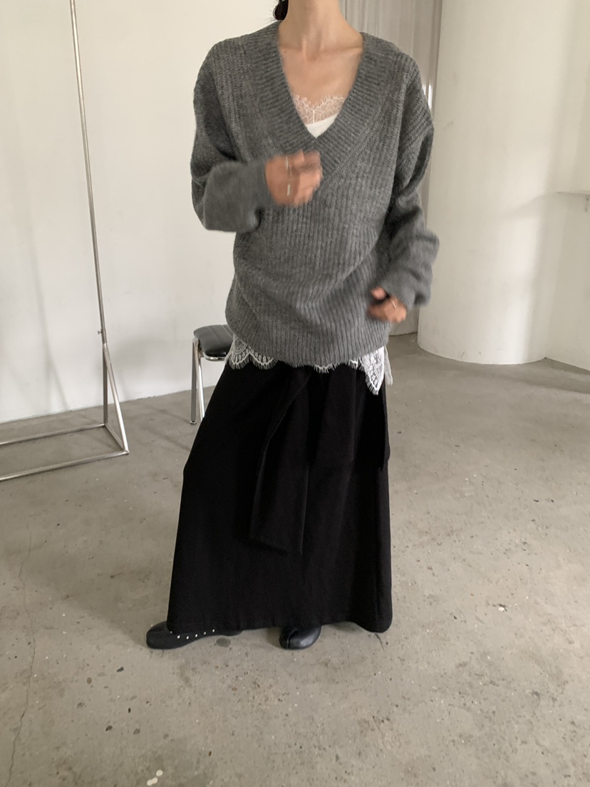 MOVENNE韓國直郵女士新款推薦休閑真品時尚熱賣毛衣馬海毛MOVENNE毛衣