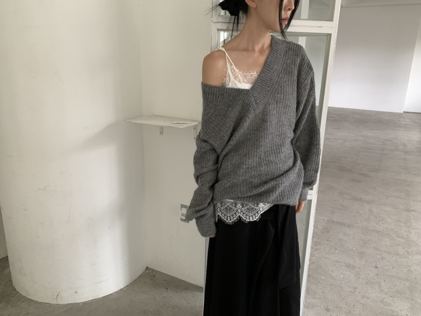 MOVENNE韓國直郵女士新款推薦休閑真品時尚熱賣毛衣馬海毛MOVENNE毛衣