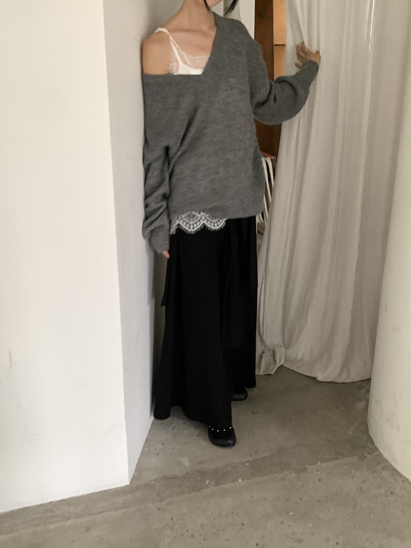 MOVENNE韓國直郵女士新款推薦休閑真品時尚熱賣毛衣馬海毛MOVENNE毛衣