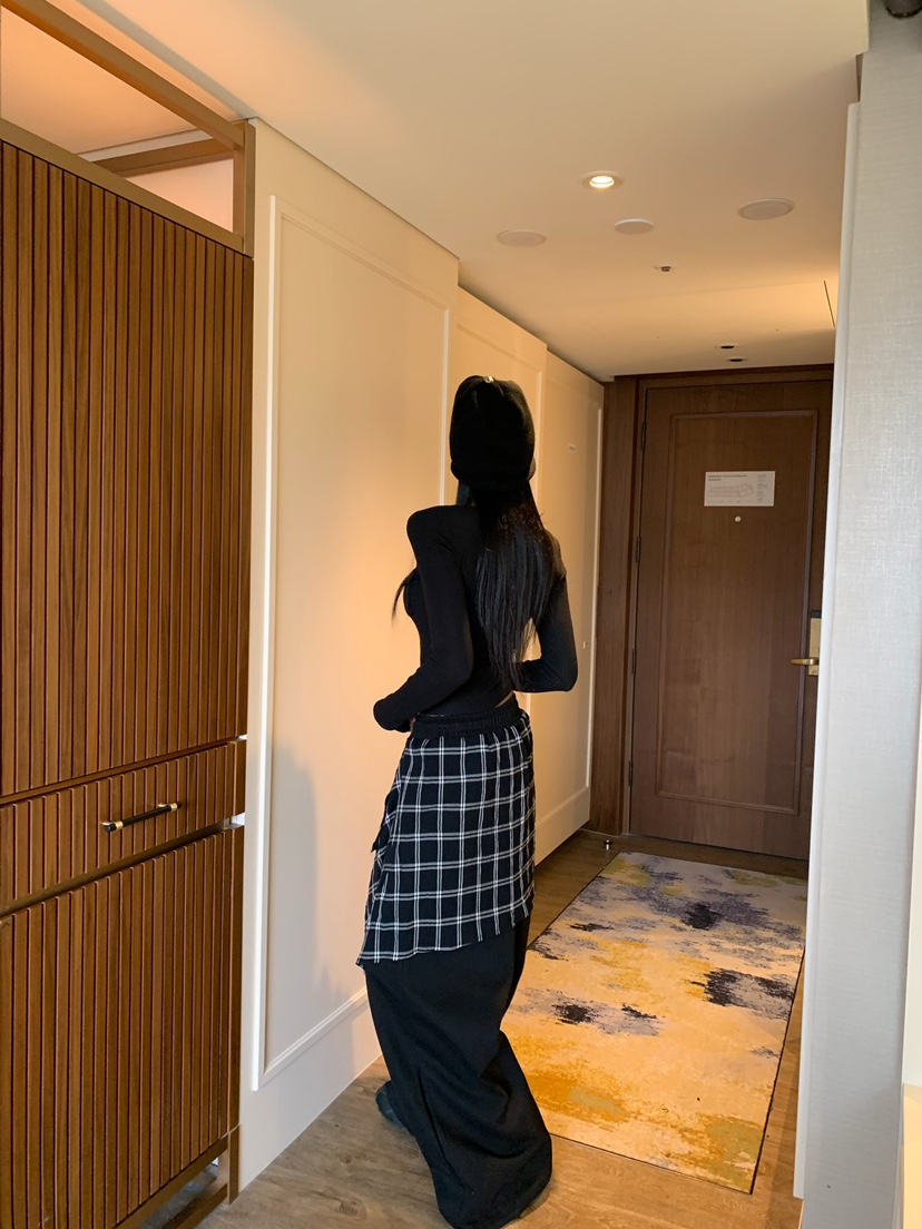 BADCALM東大門實拍女裝新款熱賣人氣真品推薦26夏季休閑褲褶裥BADCALM休閑褲