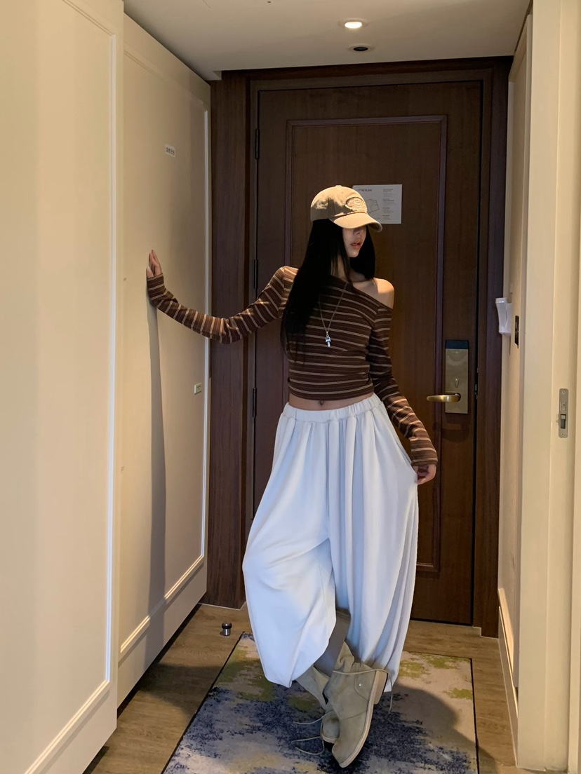 BADCALM韓國直郵女士新款人氣26夏季推薦時尚熱賣休閑休閑褲BADCALM休閑褲