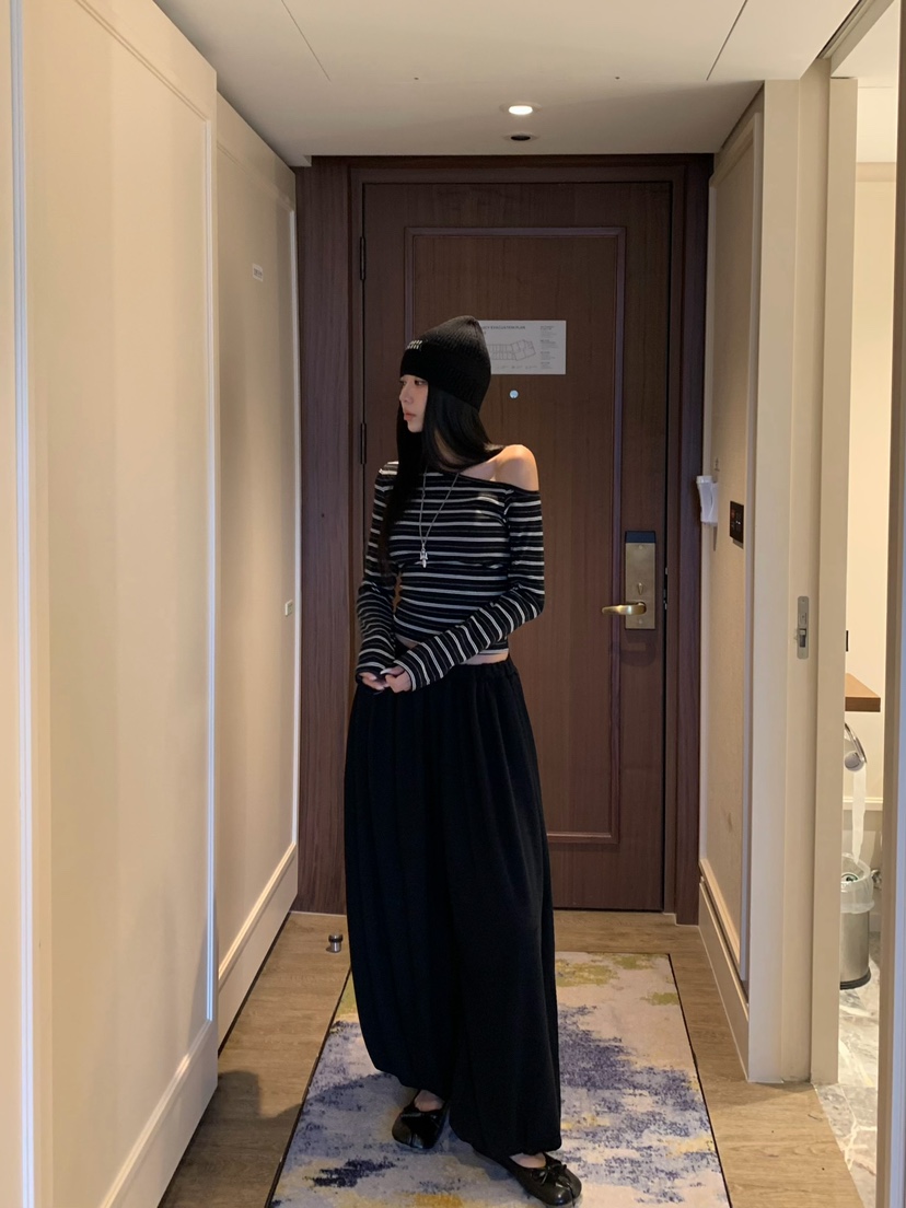 BADCALM韓國直郵女士新款人氣26夏季推薦時尚熱賣休閑休閑褲BADCALM休閑褲