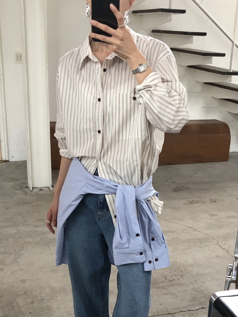 MOVENNE韓國直郵女裝新款人氣真品推薦休閑熱賣襯衫蕾絲衫MOVENNE襯衫/蕾絲衫