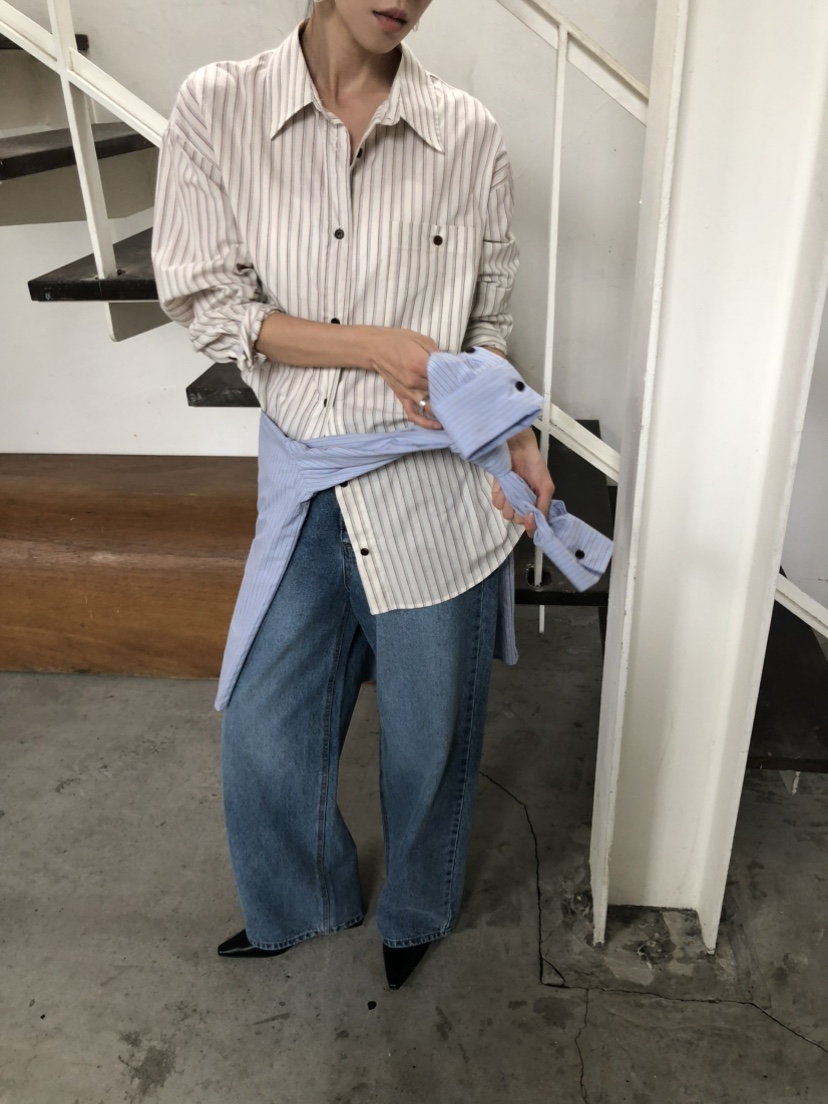 MOVENNE韓國直郵女裝新款人氣真品推薦休閑熱賣襯衫蕾絲衫MOVENNE襯衫/蕾絲衫