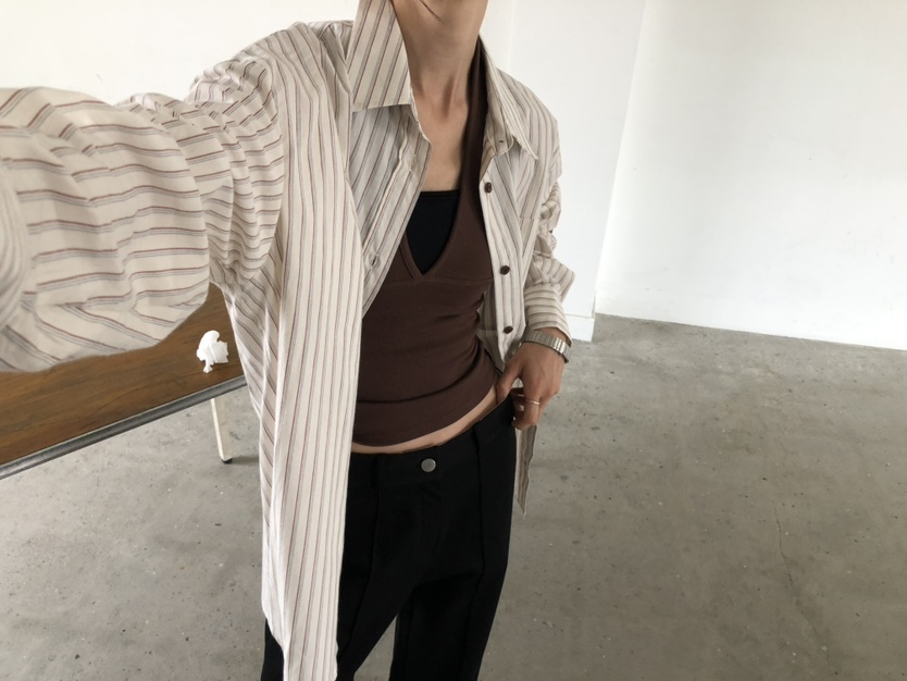 MOVENNE韓國直郵女裝新款人氣真品推薦休閑熱賣襯衫蕾絲衫MOVENNE襯衫/蕾絲衫