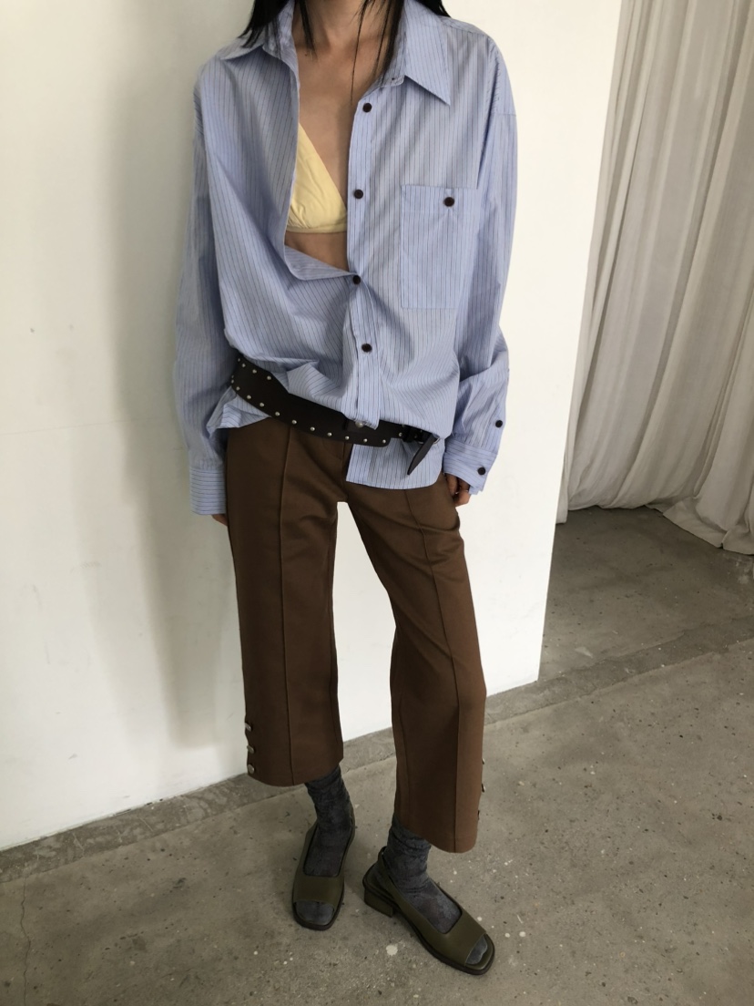 MOVENNE韓國直郵女裝新款人氣真品推薦休閑熱賣襯衫蕾絲衫MOVENNE襯衫/蕾絲衫