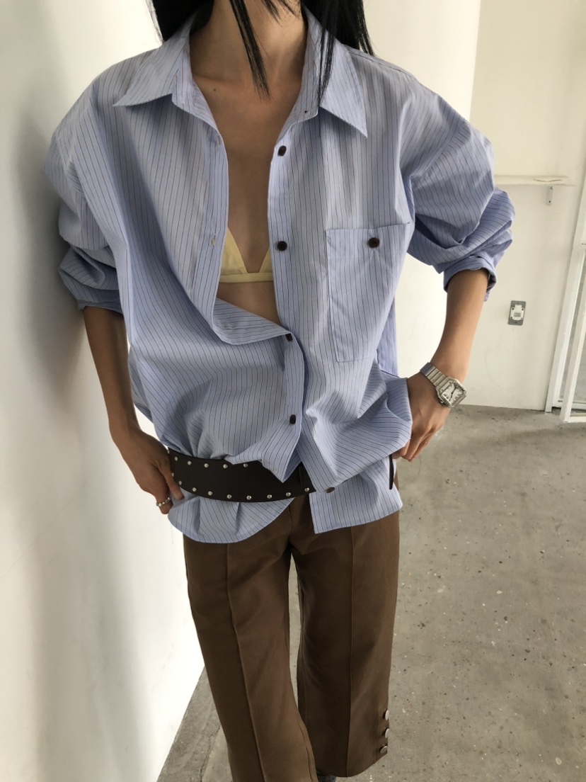 MOVENNE韓國直郵女裝新款人氣真品推薦休閑熱賣襯衫蕾絲衫MOVENNE襯衫/蕾絲衫