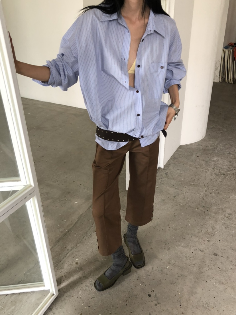 MOVENNE韓國直郵女裝新款人氣真品推薦休閑熱賣襯衫蕾絲衫MOVENNE襯衫/蕾絲衫