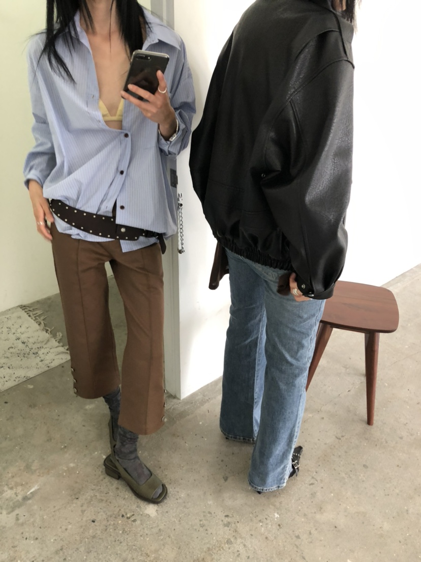 MOVENNE韓國直郵女裝新款人氣真品推薦休閑熱賣襯衫蕾絲衫MOVENNE襯衫/蕾絲衫
